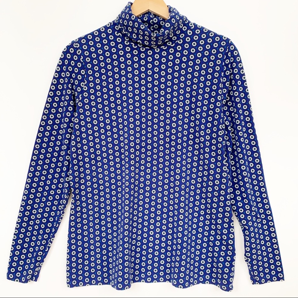 Lands’ End Women’s Fitted Turtleneck Size Large 14-16